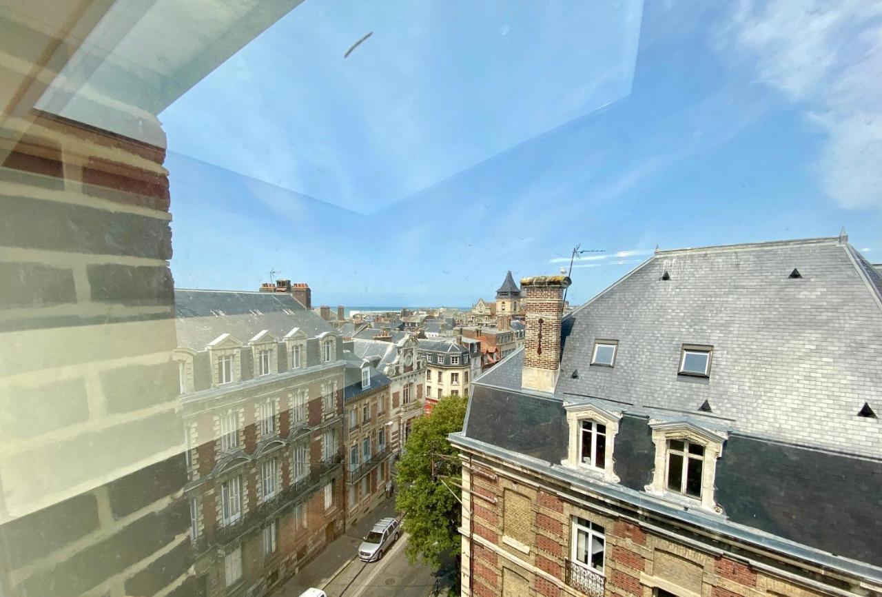 L'Horizon Bleu - Vue Panoramique & Proche Plage - Espace & Confort Appartement Dieppe Buitenkant foto